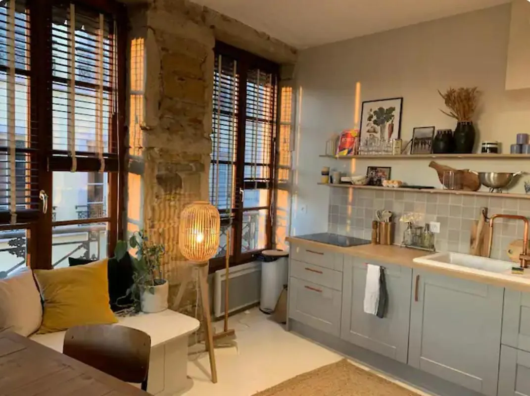리옹 Loft Lumineux Centre Avec Vue Panoramique 아파트 프랑스
